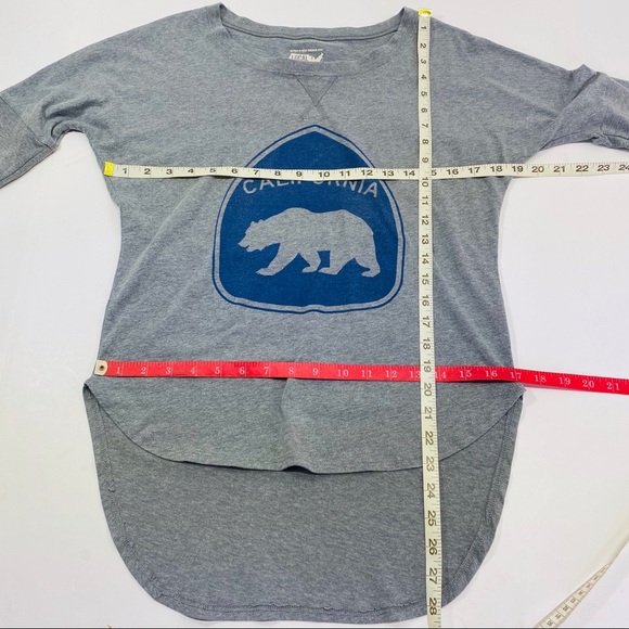Local Pride by Todd Snyder California Bear Round Hem Top XS - Picture 8 of 8